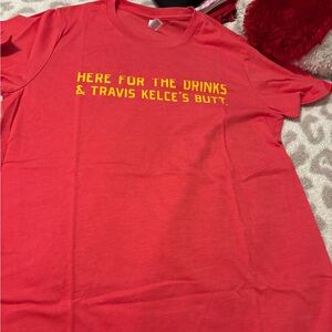 Football Bella shirt-size M- Travis Kelce/ Kansas City Chiefs